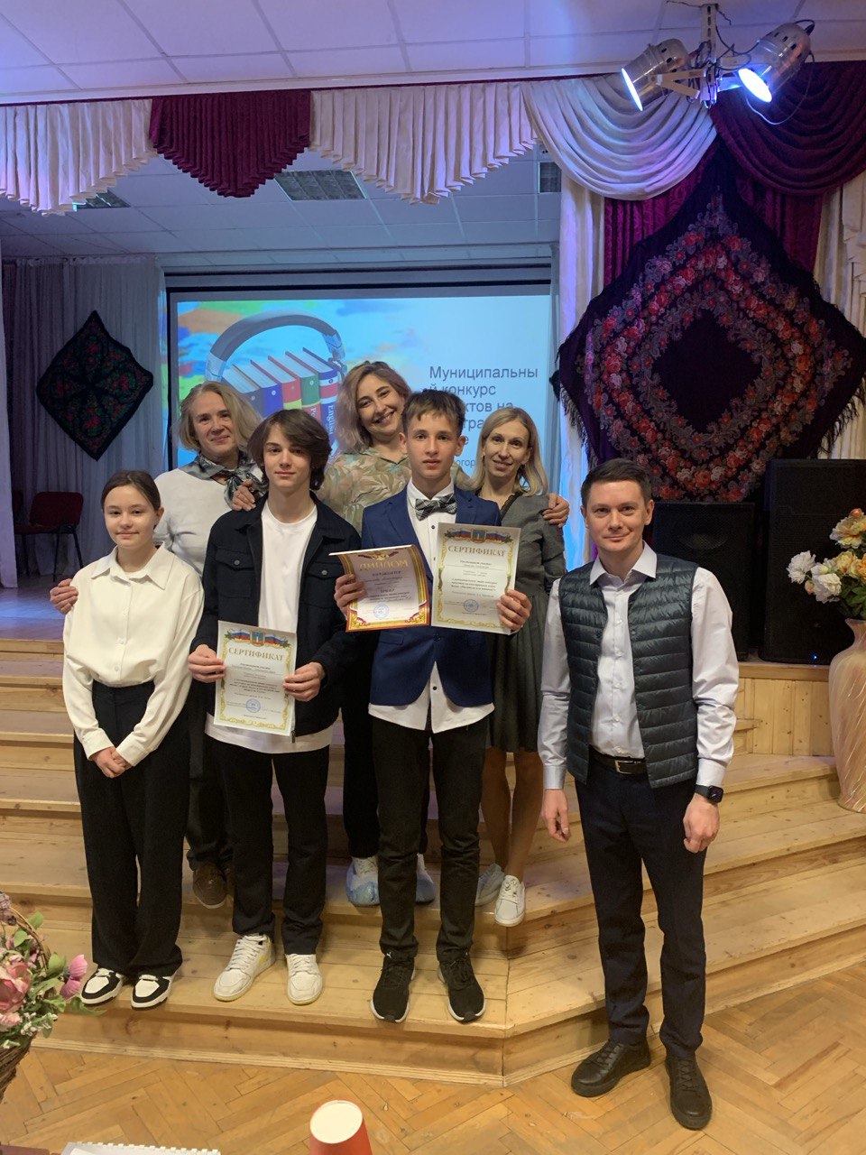 Победа в Муниципальном конкурсе проектов на иностранном языке!
