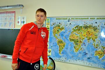 Встреча с олимпийским чемпионом Никитой Крюковым