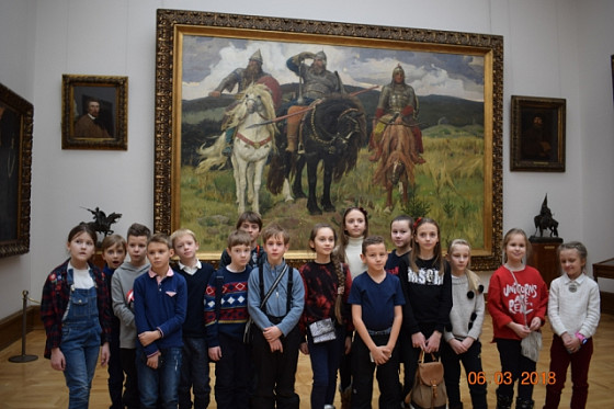 Экскурсия в Третьяковскую галерею