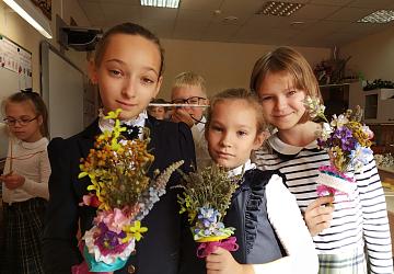 На уроках технологии