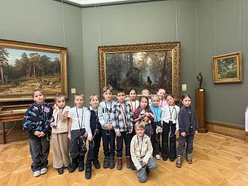 Путешествие в мир искусства: первоклассники в Третьяковской галерее