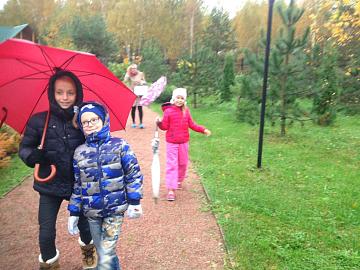 Первоклассники на "Экотропе"