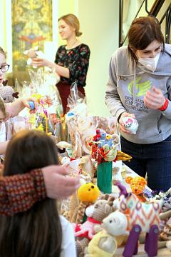 Отчет о проведении пасхальной благотворительной ярмарки 