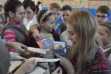 Встреча с серебряным призером Олимпийских игр в Афинах Станиславой Комаровой