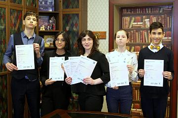 Кембриждские экзамены за 2019-2020 учебный год.