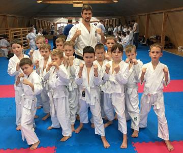 Аттестация на оранжевый пояс по КАРАТЭ