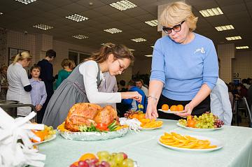 Thanksgiving Day in our School