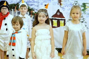 Новогодний утренник в детском саду "МАШенька"