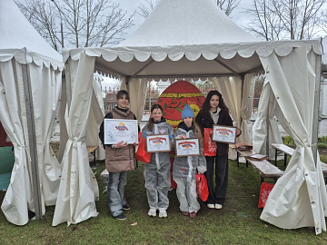 Наши ученики — участники пасхального фестиваля в Дмитровском!