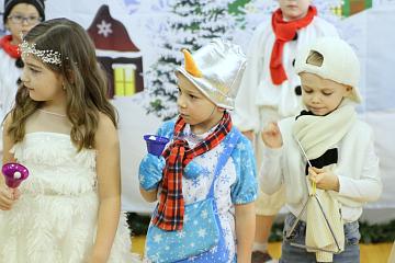Новогодний утренник в детском саду "МАШенька"