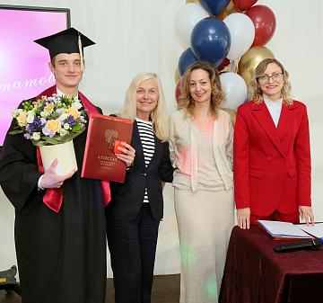 Вручение аттестатов выпускникам 11 класса