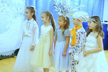 Новогодний утренник в детском саду "МАШенька"