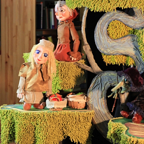 Кукольный театр к нам в гости приезжал!