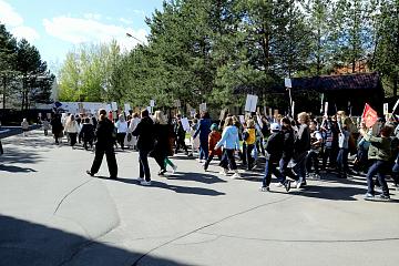 Митинг, посвящённый 80-летию 