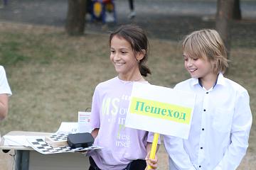 Осенний квест:  команды в борьбе за знания ПДД и сладкие призы!