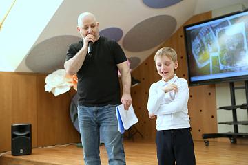 Встреча с писателем в начальной школе