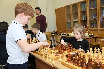 Турнир по быстрым шахматам в нашей школе
