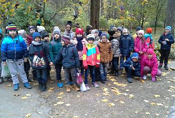 Первоклассники в музее-усадьбе К.И. Чуковского в Переделкино