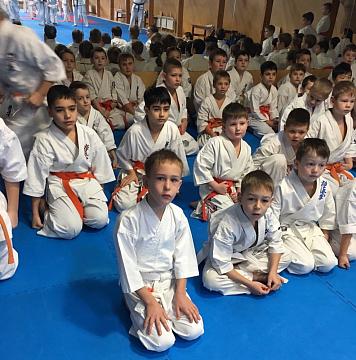 Аттестация на оранжевый пояс по КАРАТЭ