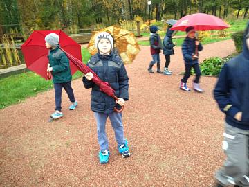 Первоклассники на "Экотропе"