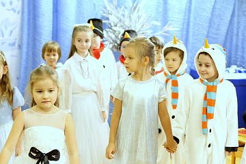 Новогодний утренник в детском саду "МАШенька"