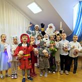 В детском саду «Машенька» прошел новогодний праздник.