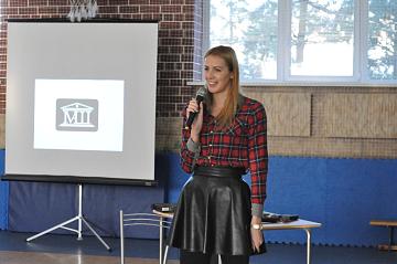 Встреча с серебряным призером Олимпийских игр в Афинах Станиславой Комаровой