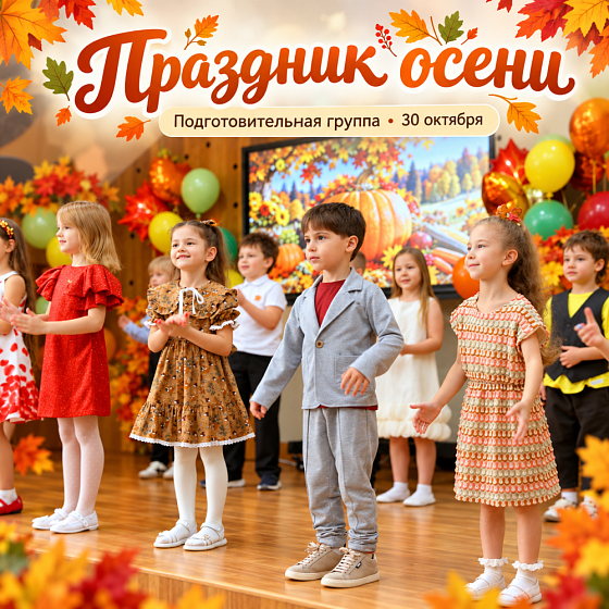 Осенний праздник: волшебство, улыбки и первые выступления!