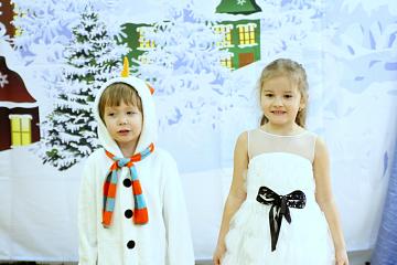 Новогодний утренник в детском саду "МАШенька"