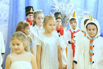 Новогодний утренник в детском саду "МАШенька"