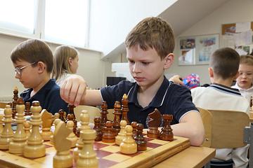 Турнир по быстрым шахматам в нашей школе