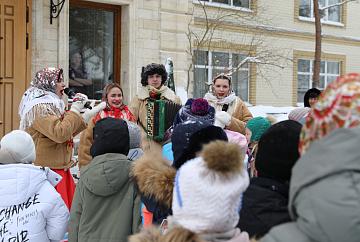 «Широкая масленица» — яркое завершение второго триместра