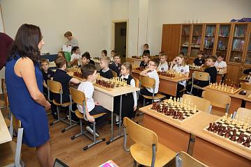Турнир по быстрым шахматам в нашей школе
