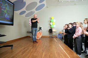 Встреча с писателем в начальной школе