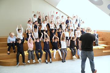 Встреча с писателем в начальной школе