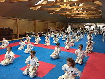 Аттестация на оранжевый пояс по КАРАТЭ