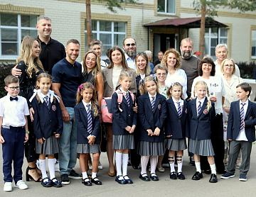 День знаний в нашей школе