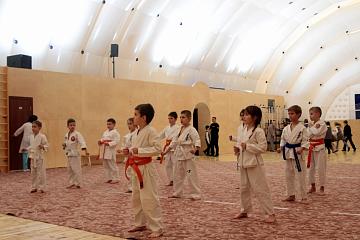 Официальное открытие нового спортзала 