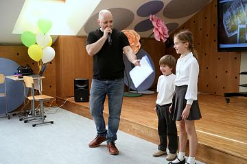 Встреча с писателем в начальной школе