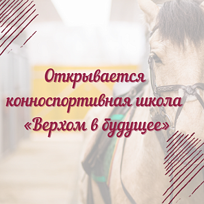 Конноспортивная школа «Верхом в будущее»