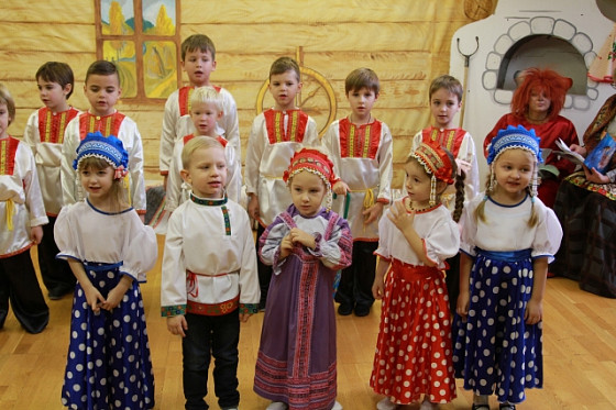 Осенины у малышей
