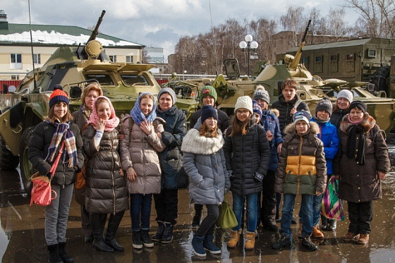Международная Английская Школа в гостях у ОДОН (дивизия имени Ф. Э. Дзержинского)
