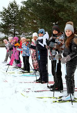 Лыжня в МАШ