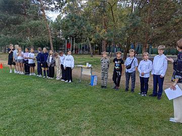 Осенний квест:  команды в борьбе за знания ПДД и сладкие призы!