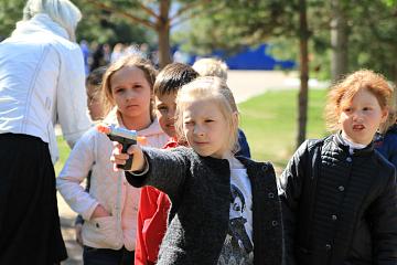 Военно-спортивная игра "Зарница"