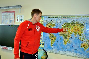 Встреча с олимпийским чемпионом Никитой Крюковым