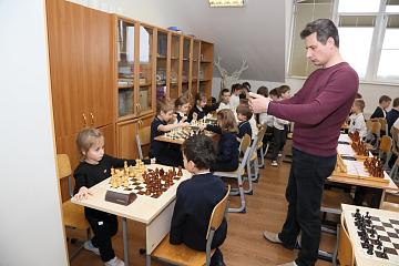 Турнир по быстрым шахматам в нашей школе